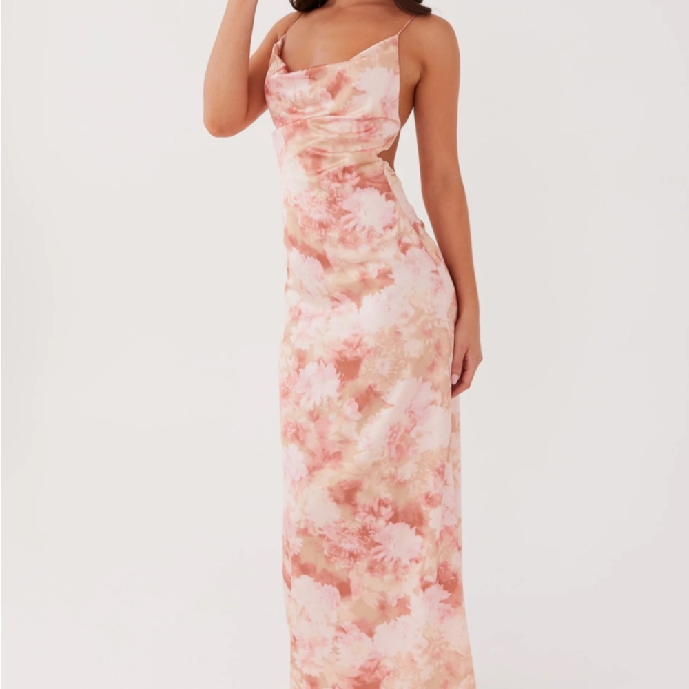 Peppermayo Exclusive - Dancing In The Sky Maxi Dress - Flower Garden